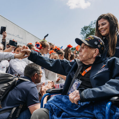 Meeting with veterans